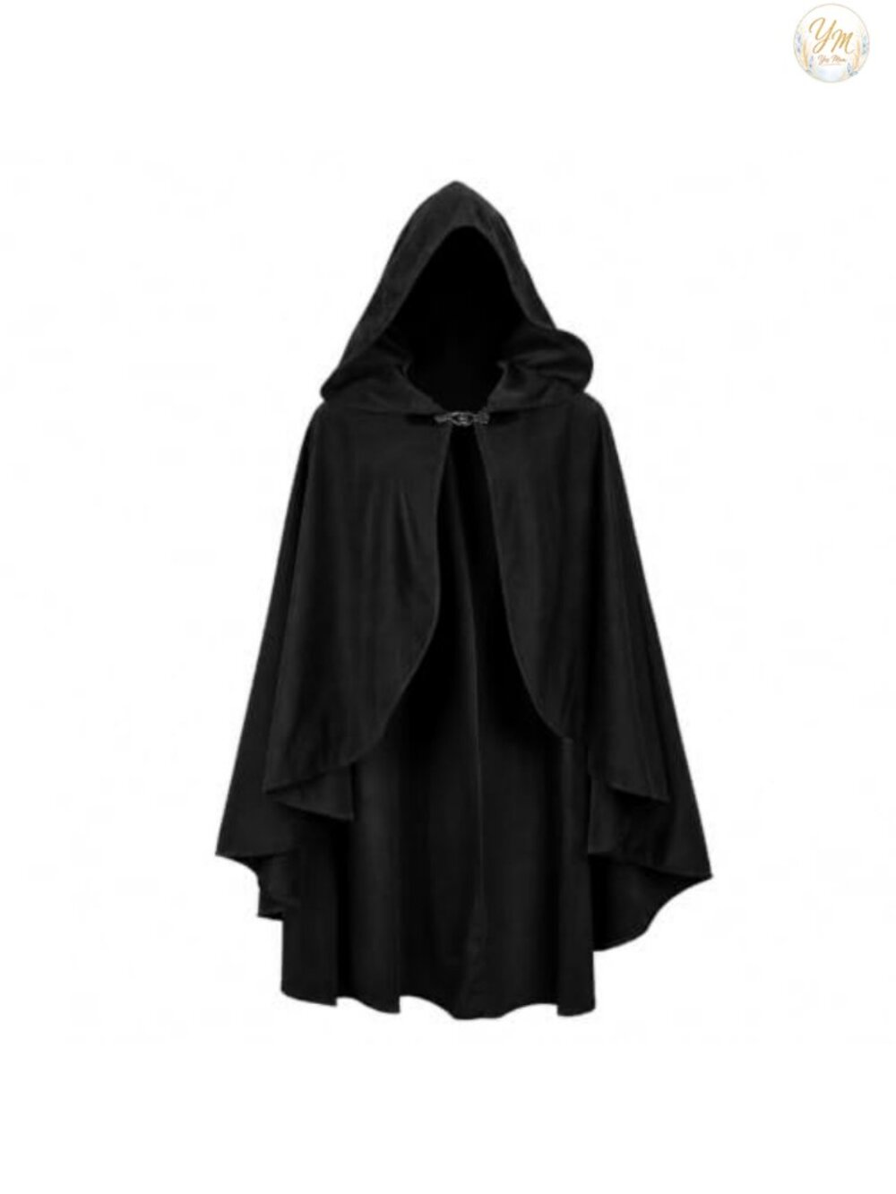 Hooded Medieval Cloak Velvet Cape Halloween Ren Faire Costume
